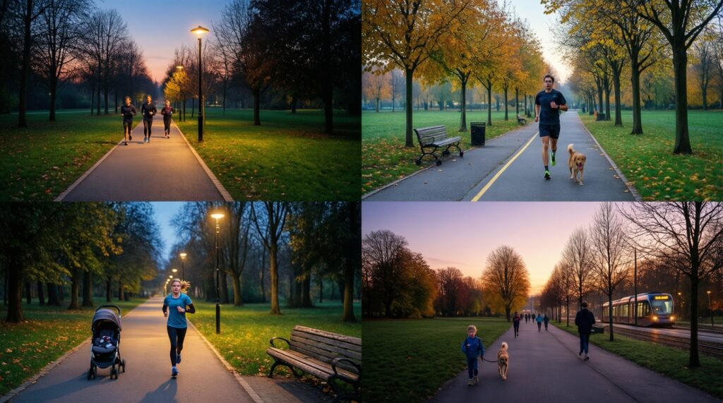 Благоустройство городов: парки, набережные, дворы и голосования жителей - иллюстрация